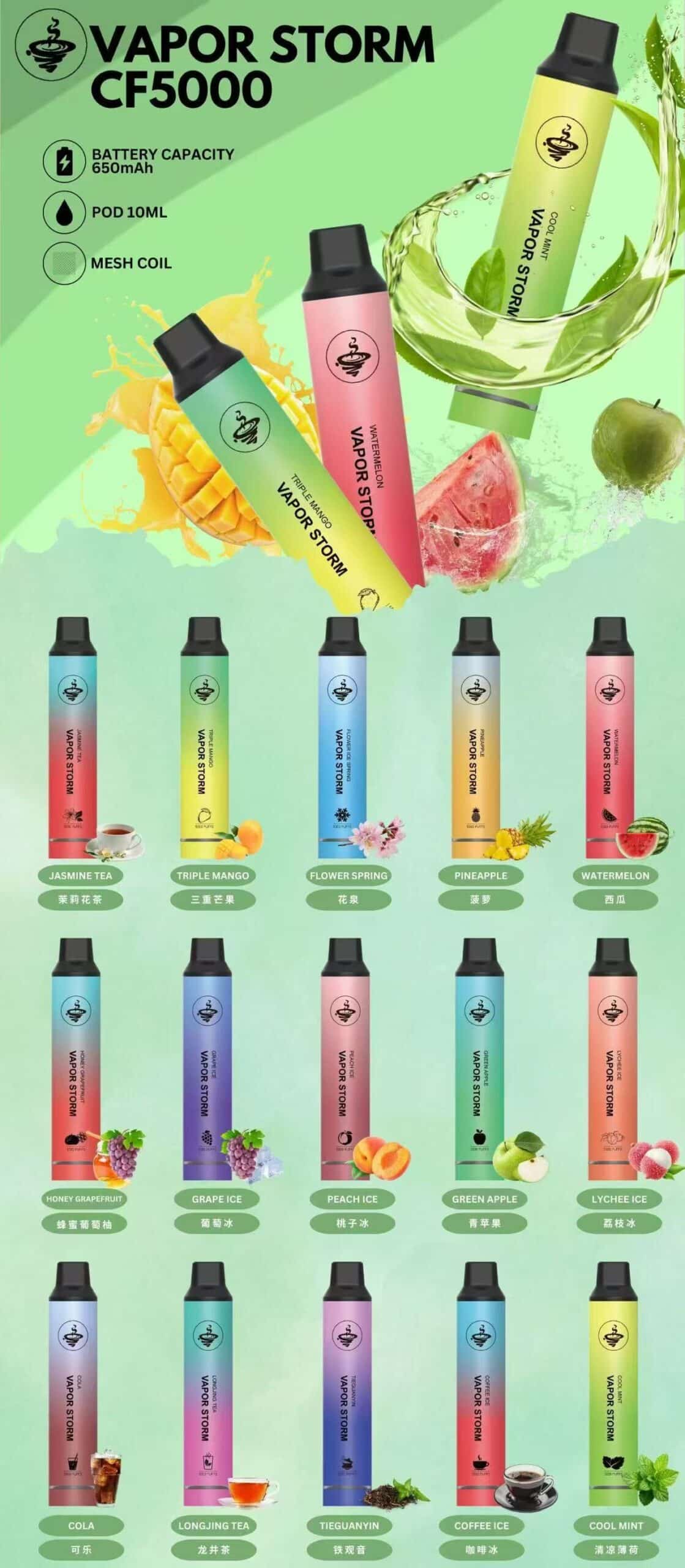 VAPOR STORM CF5000